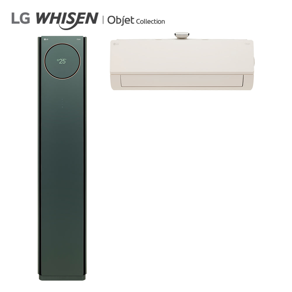LG 휘센 타워에어컨 오브제컬렉션 프리미엄 2in1 (베이지 조합) FQ20PCNGA2 기본설치비포함