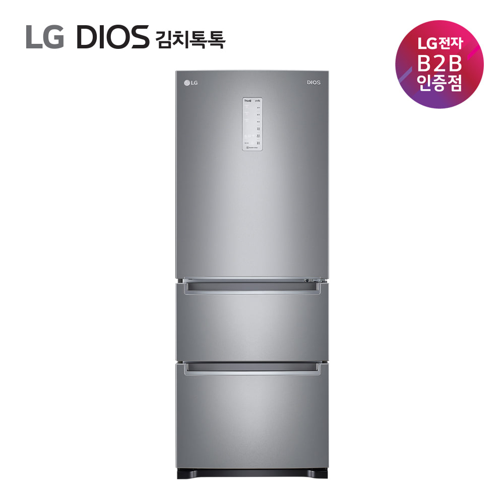 [전국무료배송] LG 디오스 김치톡톡 327L K333MB141 공식판매점