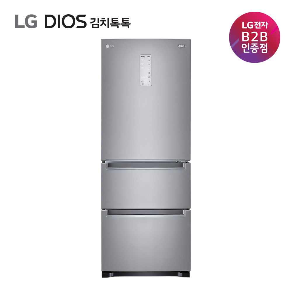 [전국무료배송] LG 디오스 김치톡톡 327L K333SS141 공식판매점