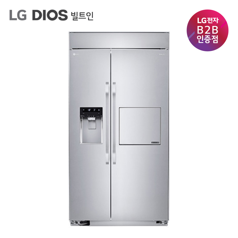 LG 클래드 빌트인 냉장고(정수기형) 686L S695SI34B 전국무료설치배송